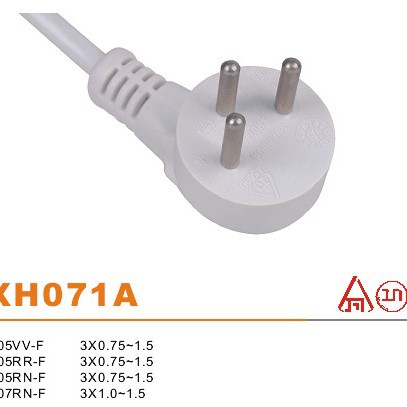 日本·以色列插头电源线日本带接地鱼夹电源线日本防雨插头二三芯