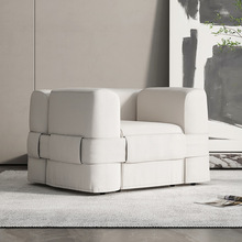 现代简约单人沙发椅休闲客厅沙发设计师酒店创意Italian sofa