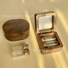 创意猫狗毛发胎发纪念收藏盒照片刻字留念盒指甲牙齿保存收纳盒