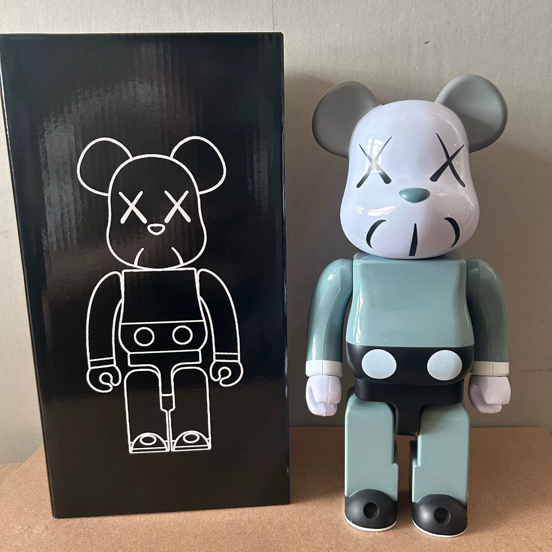 Bearbrick 400% Violent Xiong Fan Gogh — фигура «Подсолнух», кролик, звезда, луна, поверхностный трендовый дизайн