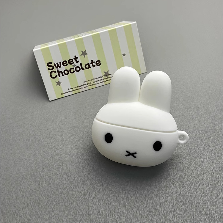 Airpods4 funda protectora 2024 funda para auriculares para dibujos animados de silicona para Apple bluetooth funda de silicona ins linda 4ta generación