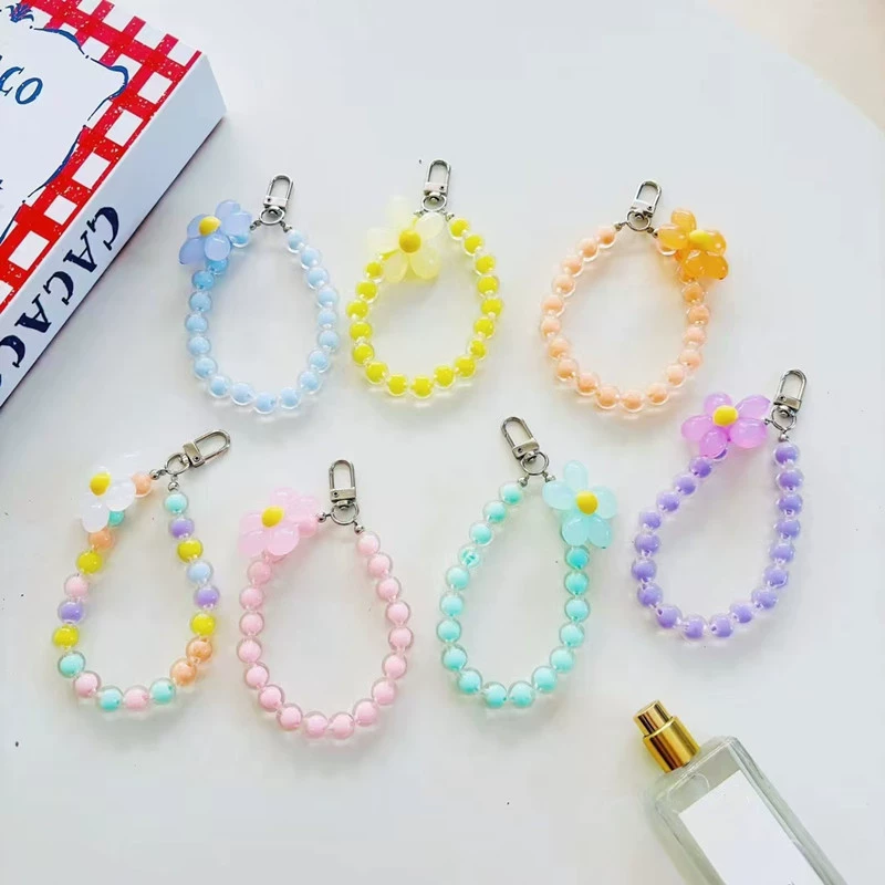Простой цветной бус-бант мобильный телефон шнур лето новый бисер для мобильных телефонов ювелирные изделия маленькая подвеска бисер веревка