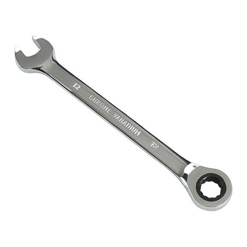 Llave de trinquete rápida automática de dos vías de doble cabeza de doble propósito Plum Blossom llave abierta 10mm reparación de automóviles herramientas de hardware traje