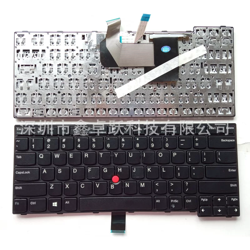 Lenovo, совместимая с ноутбуком клавиатура, E475, E470, E470
