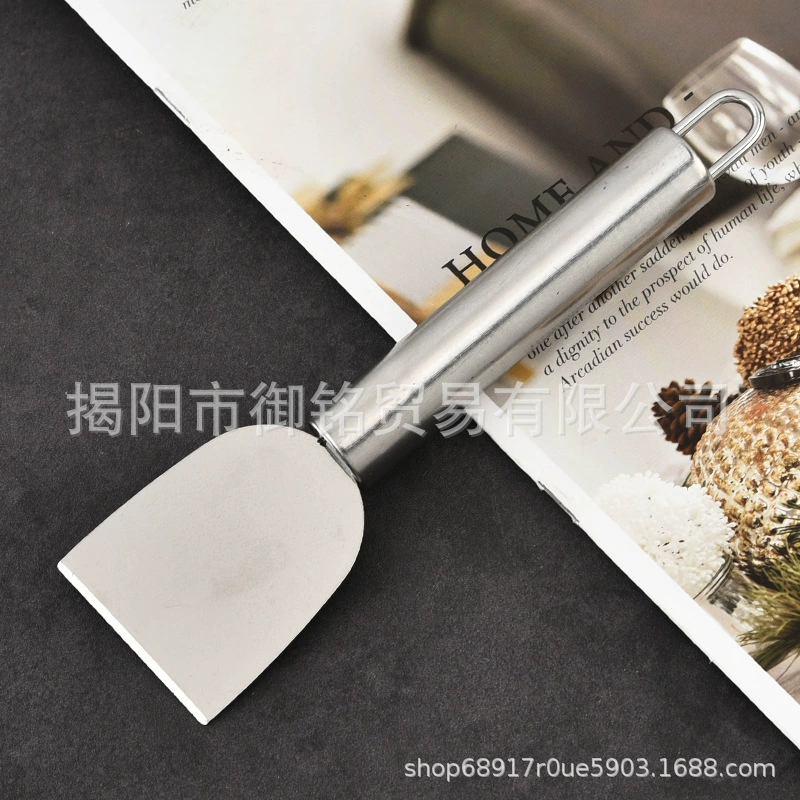Multifunctional scraper stainless steel reusable, glass shovel
