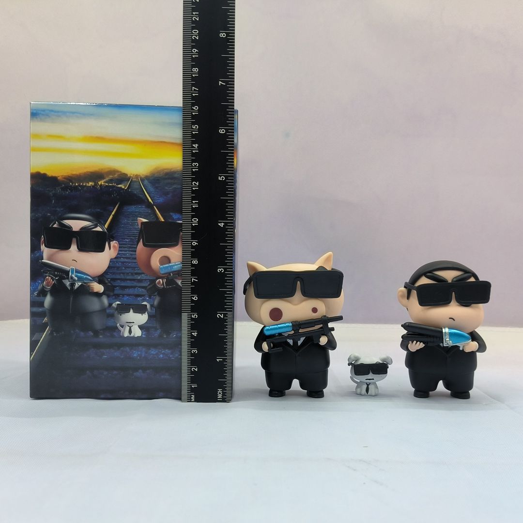 (2개) 크레용 작은 새 COS GK 블랙 원피스 사람 작은 새 통통 왼쪽 가드 도어 킬러 작은 새 모델 손 도매