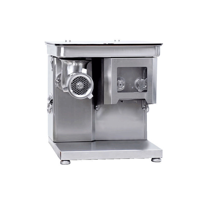 新款多功能不锈钢商用电动绞肉机大功率切肉切片碎肉灌肠机肉铺用