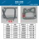 Light composite packing belt flexible fiber belt packing buckle 13mm-50mm steel wire packing buckle rebate type buckle