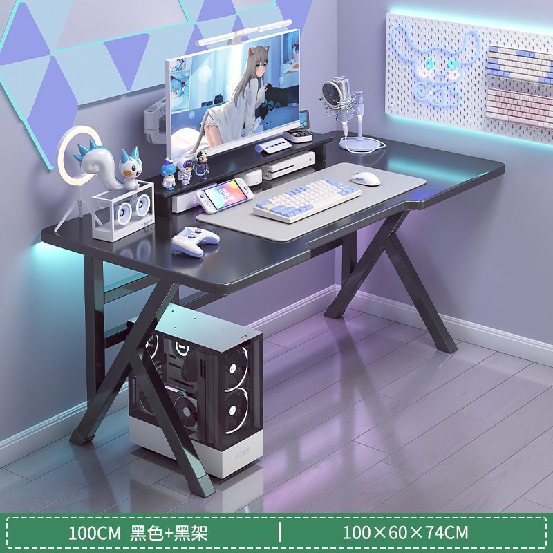 Desktop Computer Table Home Bedroom Internet Celebrity E-Sports Table Game Table Office Desk Study Table Rental House Simple Table