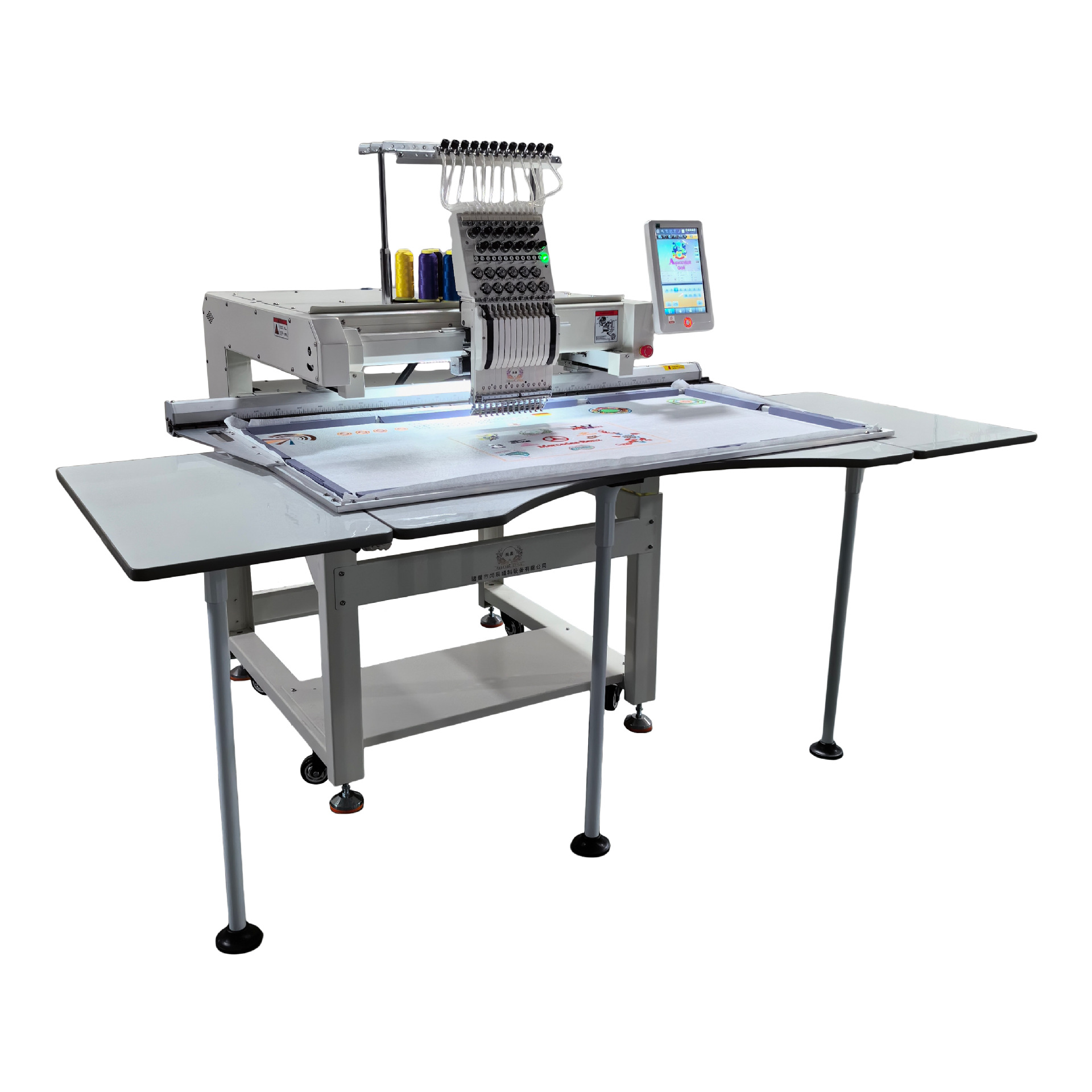 Shangchen fábrica de bordado de computadora 60 - 120 máquina de bordado automática multifuncional gran máquina de bordado comercial