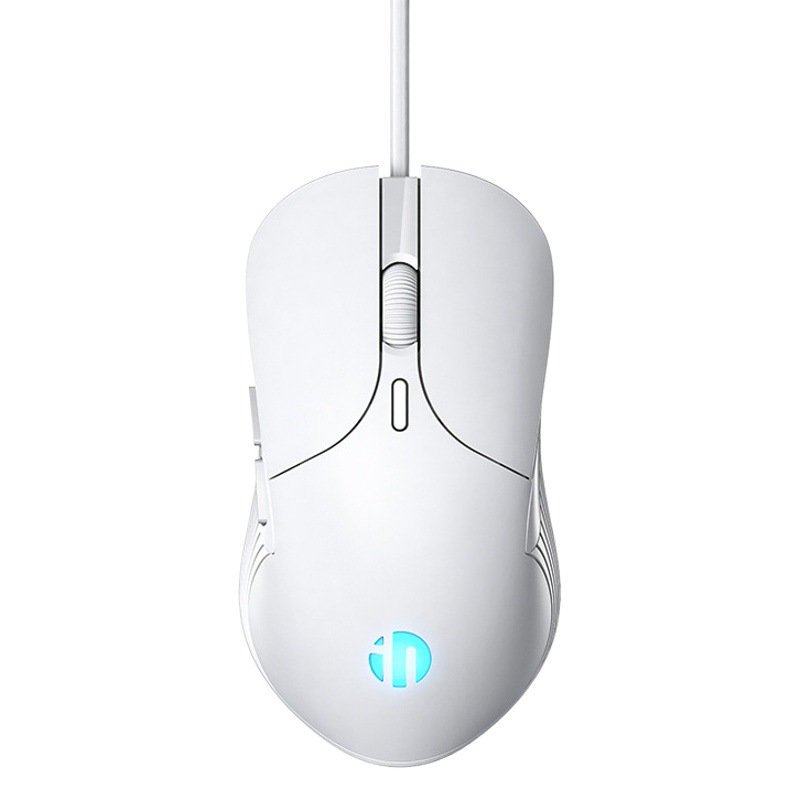 Inphic B1 Wired Mouse for E-Sports Games, Silent and Luminous, Suitable for Business Office Desktops and Laptops