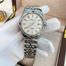 高品质特价男款男士商务防水手表带钻日本机芯精钢高颜值夜光腕表