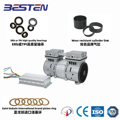 Manufacturers Selling Oil-Free Air Compressor Dc Bst750-2Dc Special Low Temperature -40 Degrees Celsius