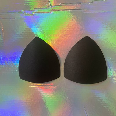 三角形夏季薄款兒童泳衣罩杯 學生背心舞蹈服表演服海綿胸墊插片