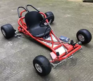 DIY Dördtəkərli Motosiklet Drift Kart Aksesuarları, Tam Çərçivə, Sükan, Arxa Ox, 5 düym Təkərlər