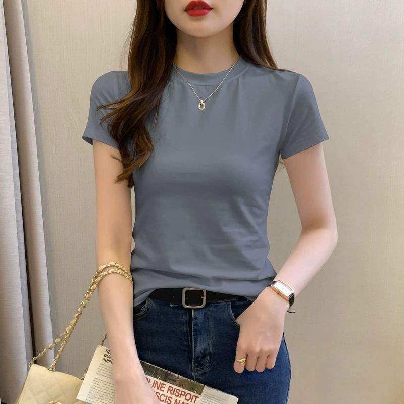 철 회색 [작은 둥근 목 모달]]