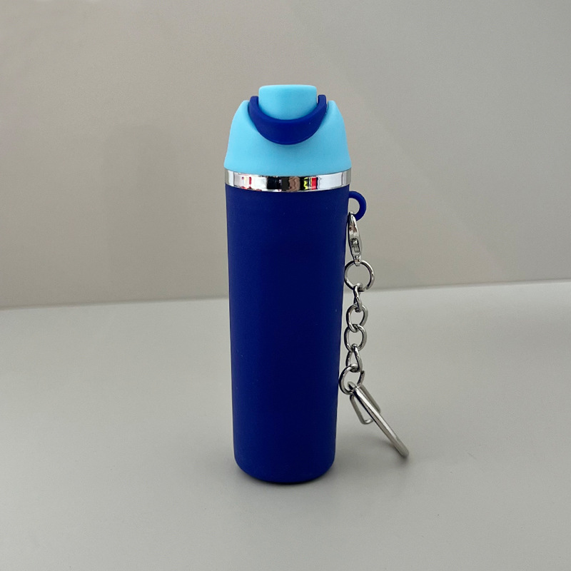 Nuevo producto transfronterizo Ice Ba Cup llavero Stanley Stanley llavero colgante se puede colocar en la mochila de lápiz labial
