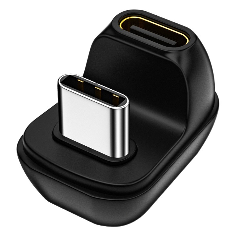 Nuevo mini adaptador en forma de U C revolución C hembra 4,0 soporte rayo 3 datos 40GB transmisión de alta velocidad función completa