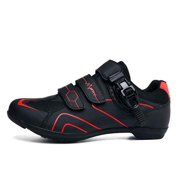 568 black red no lock