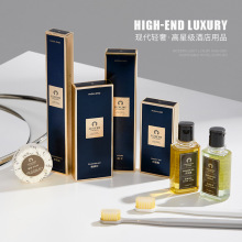 烫金UV轻奢星级酒店专用一次性牙刷牙膏套装民宿宾馆洗漱用品批发