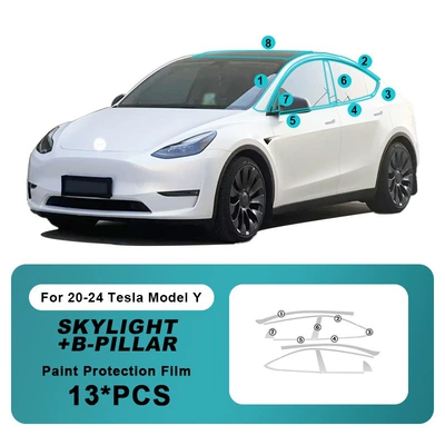 for Cross-border Trade Special – Car paint protective film - package-d-tesla-modely-2020-2024