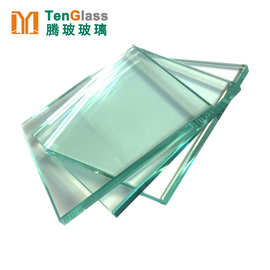 玻璃厂家直销 4mm-19mm钢化玻璃 钢化浴室玻璃 定制钢化玻璃隔断