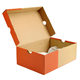 Printing manufacturer extra hard shoe box corrugated paper box Kraft E-pit paper board Express box flip shoe box packaging box customization