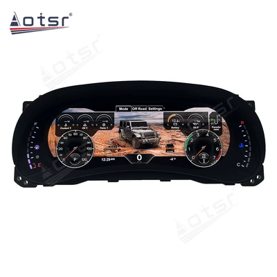 Suitable for JEEP 11-17 Wrangler intelligent LCD dashboard large screen display modified HD display (automobile instrument) - 11-17-wrangler-single-meter