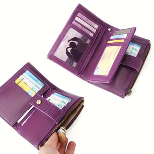 U 51662 Men's Short Button Wallet �r�п����X�� �W���羳