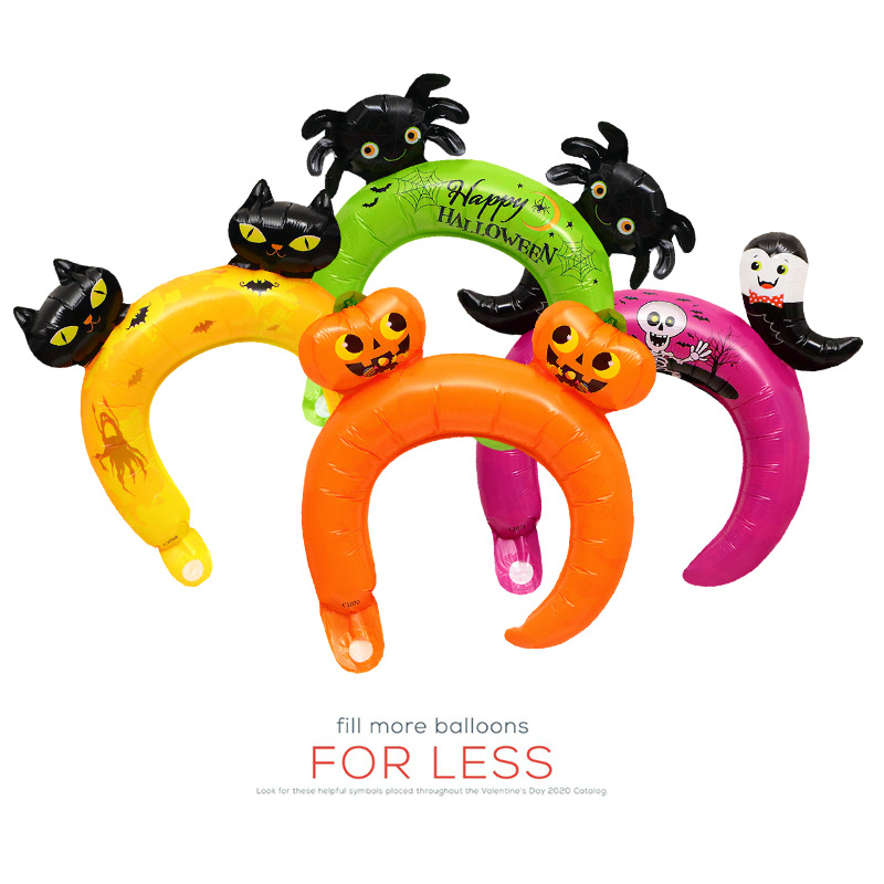 fascia per capelli costume di Halloween palloncino giocattolo costume da festival fantasma palloncino spinta regalo palloncino_voghion.com