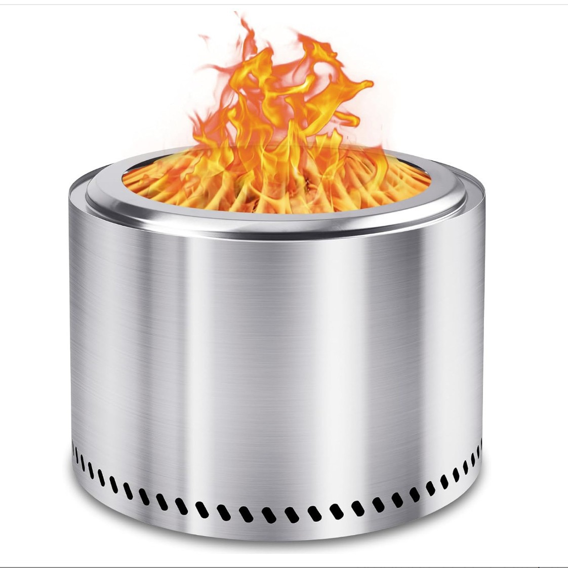 Cross-Border Hot Selling Secondary Burning Smokeless Courtyard Camping Wood Stove Portable Folding Outdoor Barbecue Campfire Stove Customization