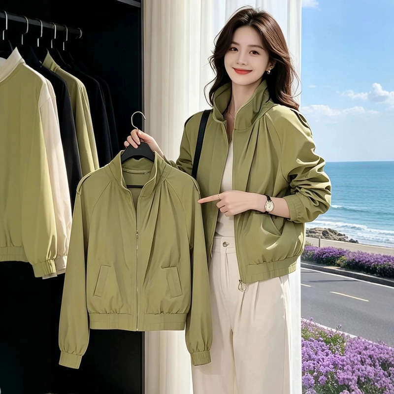 Unique and super stylish thin jacket for women, 2026 early autumn new model, this year's popular and extremely beautiful influencer jacket Unique and super stylish thin jacket for women, 2026 early autumn new model, this year's popular and extremely beautiful influencer jacket