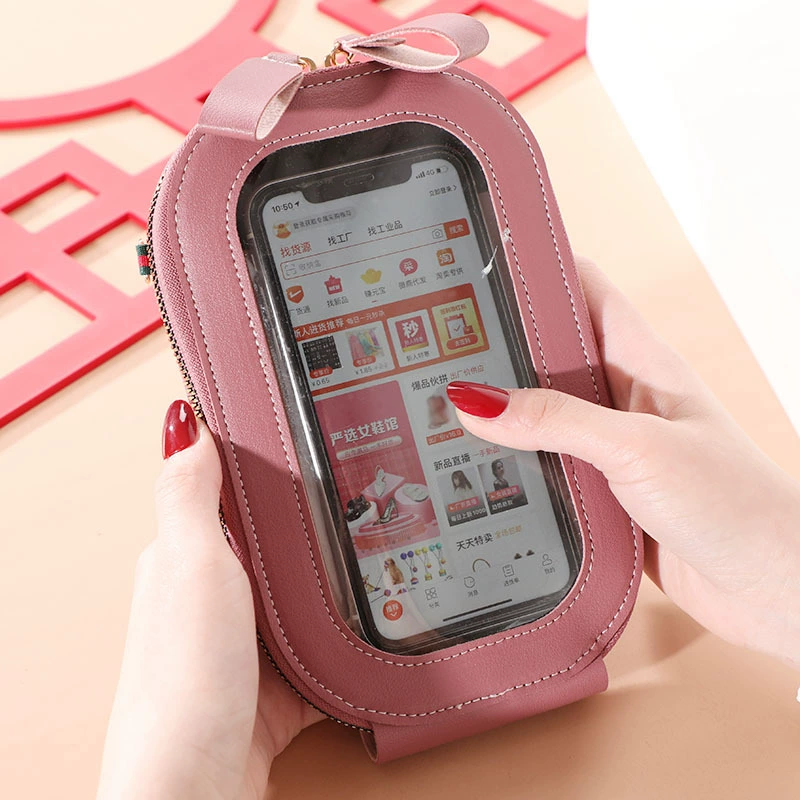 One‑shoulder touch‑screen shoulder bag, capacious small crossbody, 2021 collection
