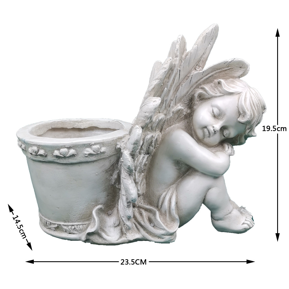 Tarro de flor de Ángel durmiente