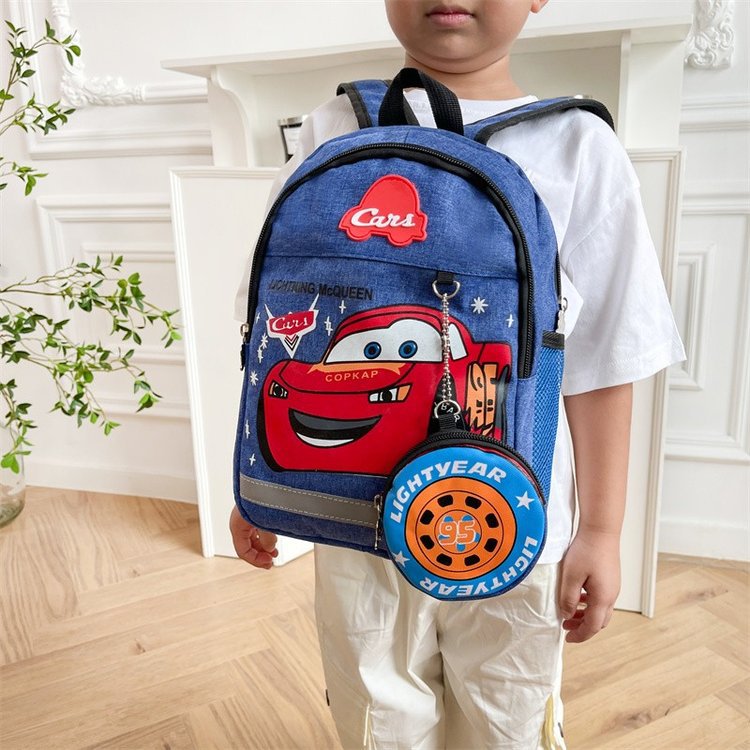 Nueva mochila para niños de la escuela primaria de primer grado mochila de dibujos animados lindo niños y niñas de Kindergarten mochila de clase grande