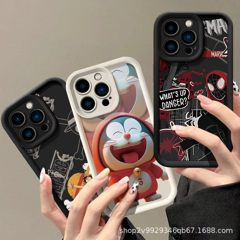 Apple, совместимый iPhone 15, чехол для телефона, мультяшный iPhone14 Pro, защитный чехол, iphone, 11