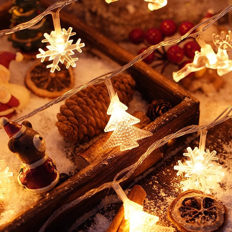 サンタクロースイルミネーションledライトストリングライトクリスマスライト鉄芸クリスマス装飾ライトクリスマスツリーライトストリング|undefined