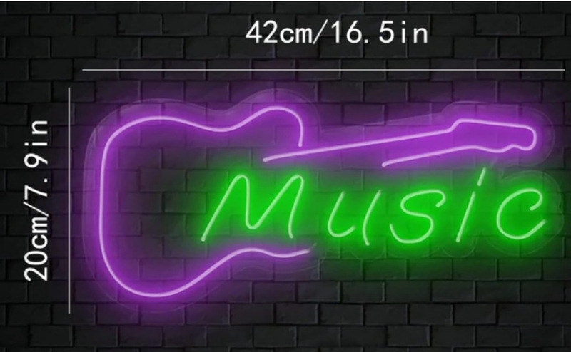 ネオンカスタム発光字ledランプ広告ランプ付きlive music雰囲気ランプクロスボーダー電気商専用|undefined