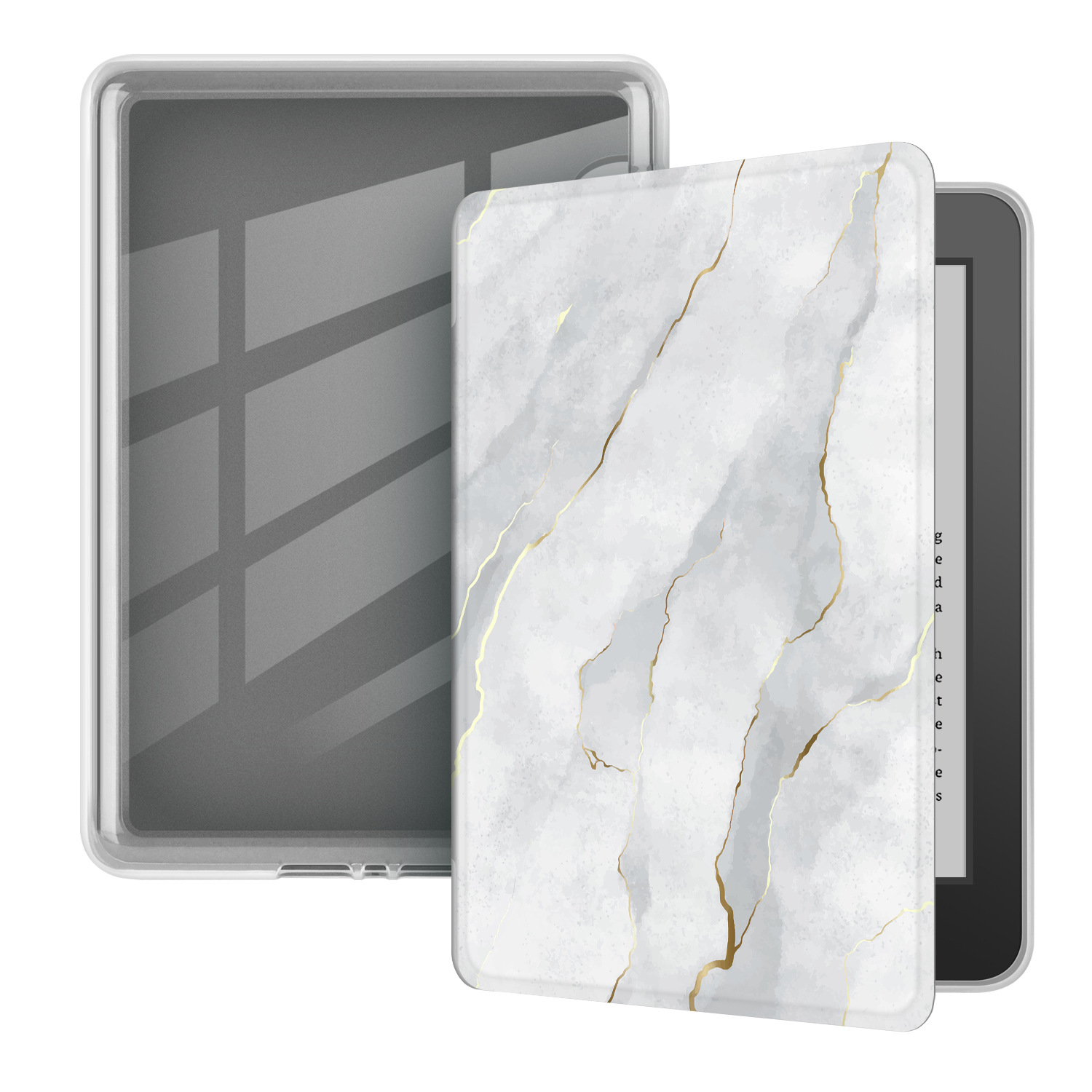 Aplicable kindle paperwhite6543 acrílico pintado funda protectora 658/558 funda protectora transparente