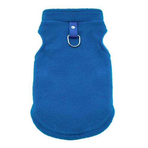 Pet Plush Fleece D-Button Chest and Back Harness for Cats and Dogs, Outdoor Leash, Suitable for Small, Medium, and Large Dogs, Fashion Accessory