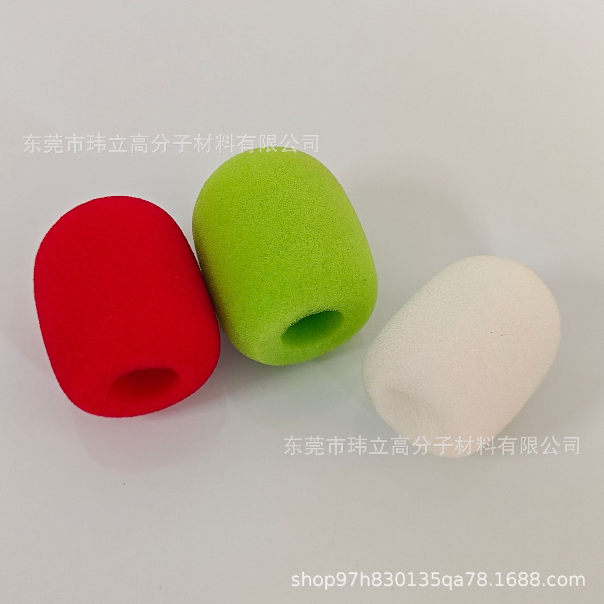 各式领夹麦防风海绵罩 头戴式耳机唛套 会议演讲话筒扩音器海绵套