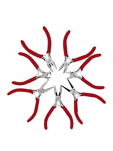 5-inch mini handmade pliers wire pliers needle nose pliers diagonal nose pliers handmade jewelry multifunctional jewelry pliers