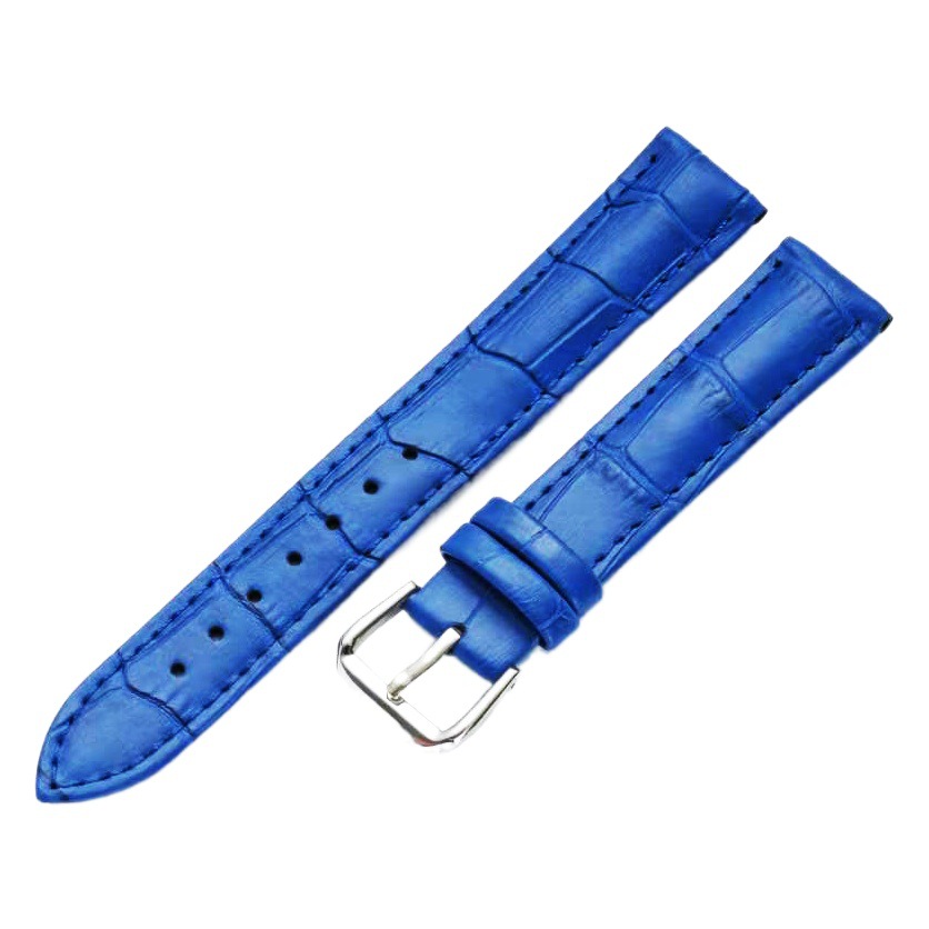 Factory Direct Sale Genuine Leather Bamboo Pattern Watch Strap 13‑15‑17‑19‑21mm Watch Replacement Leather Strap Accessories