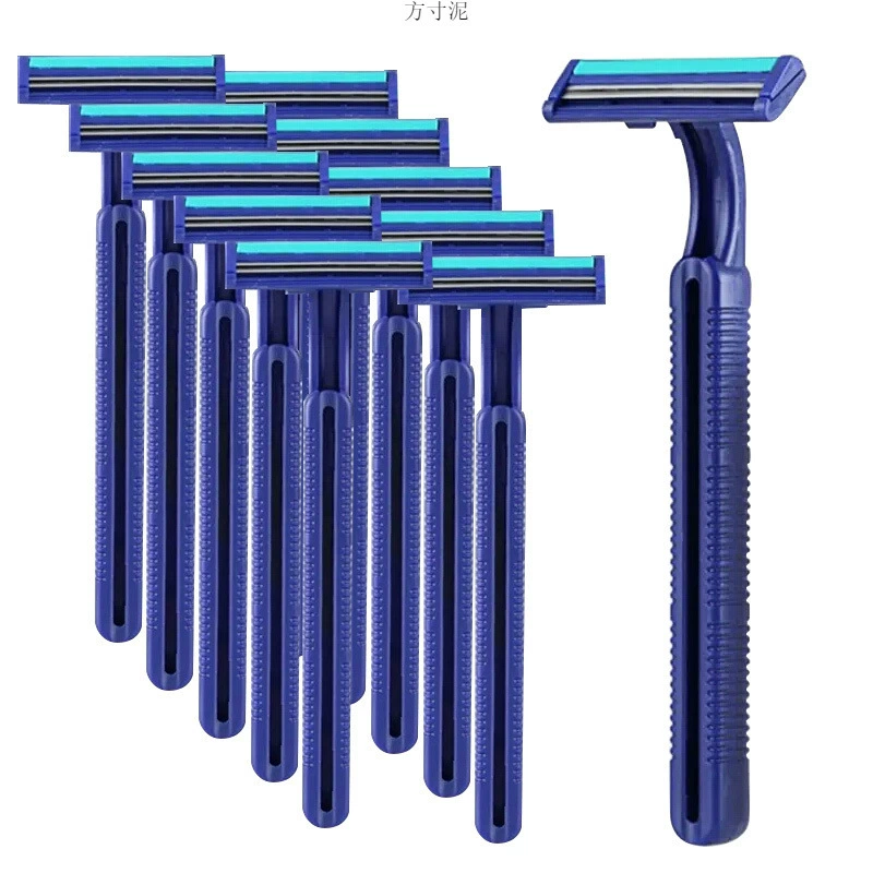 Men's handheld razor for traveling for commercial use for intimate use, 10 pieces