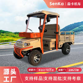 电动四轮沙滩车拉货车休闲老头乐农场运输出口土耳其韩国泰国EEC