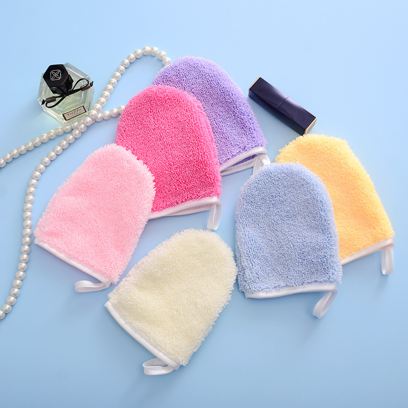 Microfiber Lazy Glove-Style Makeup Remover Beauty Towel, Facial Cleansing Towel, Manufacturer Wholesale, Cross-Border Supply Microfiber Lazy Glove-Style Makeup Remover Beauty Towel, Facial Cleansing Towel, Manufacturer Wholesale, Cross-Border Supply