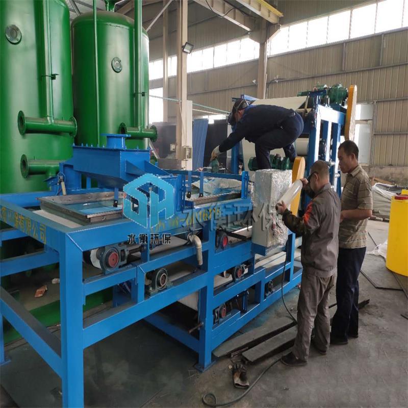 厂家制造打桩泥浆脱水机 石材污泥脱水设备 带式压滤机