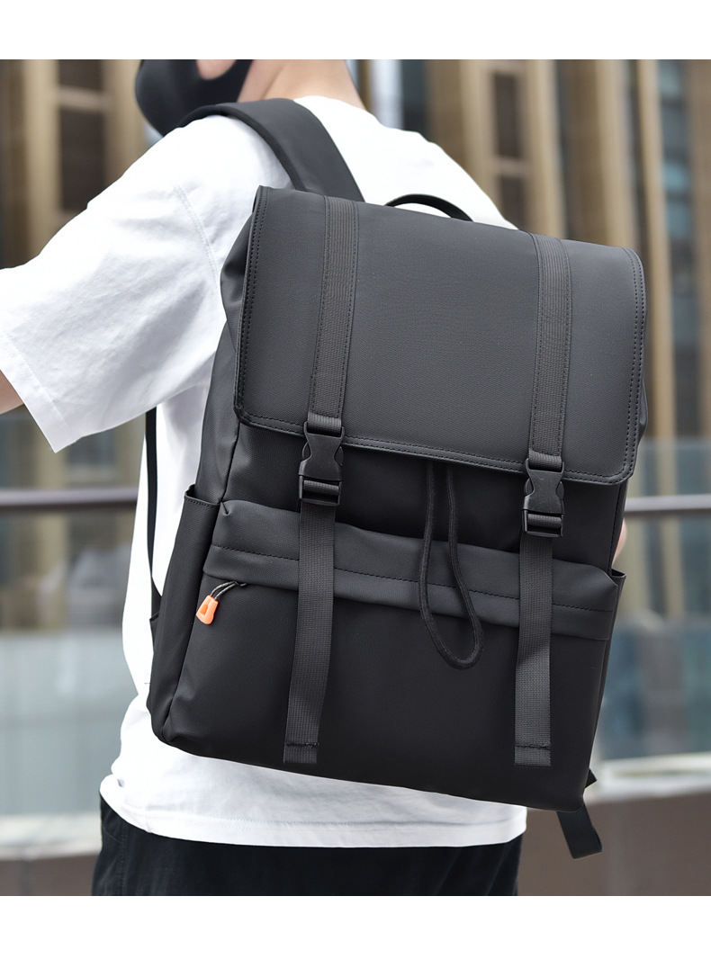 Solid Color Daily School Backpack Functional Backpack display picture 5