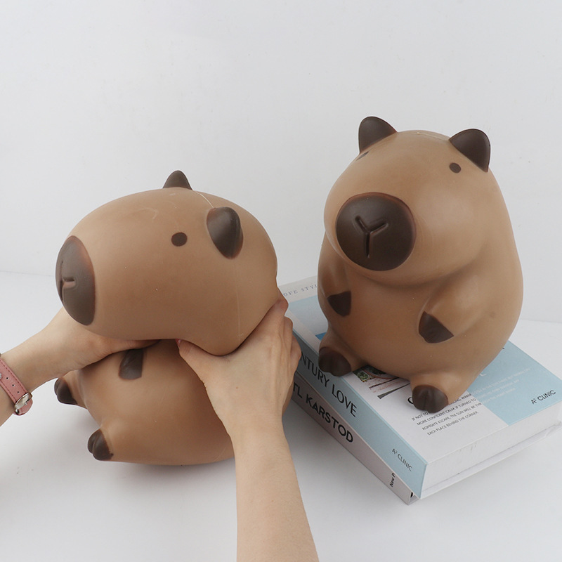 超大サイズのカピバラはつまんで音楽をほぐして発散します。|undefined