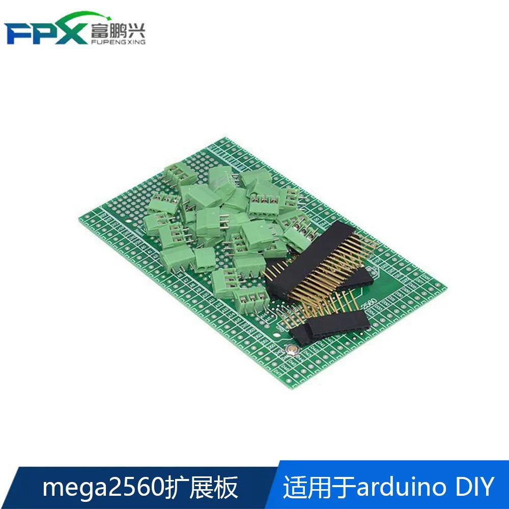 Mega 2560 R3 двусторонняя печатная плата, прототип винтовой клеммы, комплект платы расширения для Arduino DIY